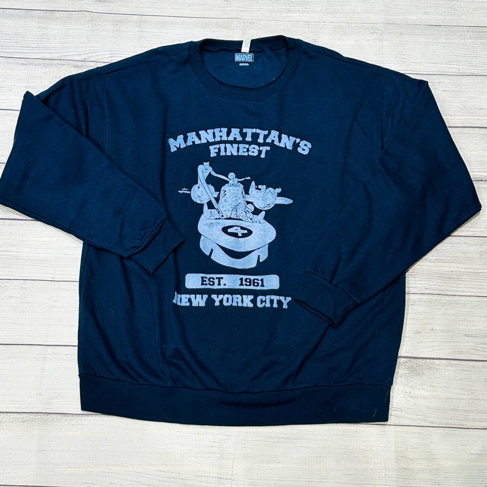 Marvel Fantastic Four Manhattan's Finest Est. 1961 Sweatshirt